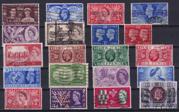 England Stamp Frimærker