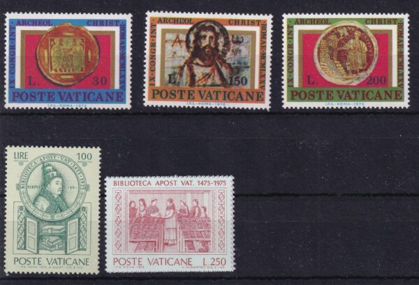 Vatikanet Frimærker Stamp 1975