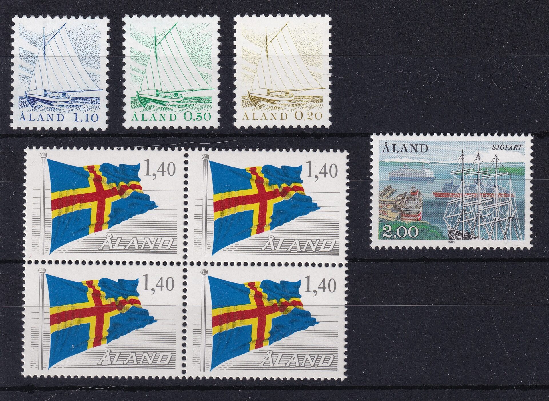 Åland Frimærker Stamp
