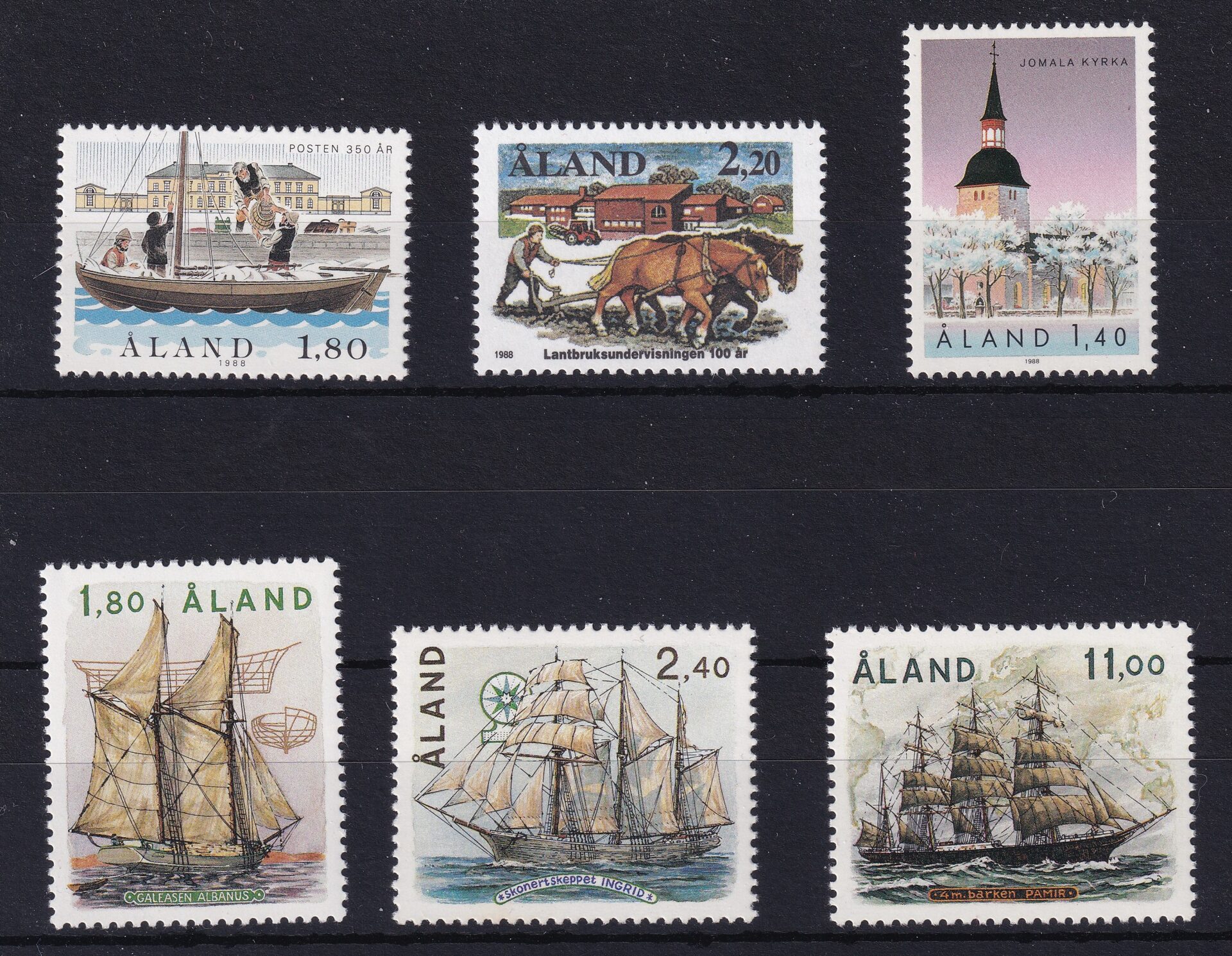 Åland Frimærker Stamp