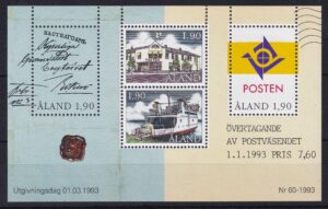 Åland Frimærker Stamp