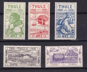 Thule Grønland Stamp Frimærker
