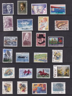 Island Frimærker Stamp