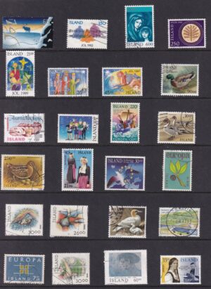 Island Frimærker Stamp