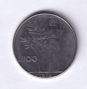 Mønt 100 lire 1978 Italien