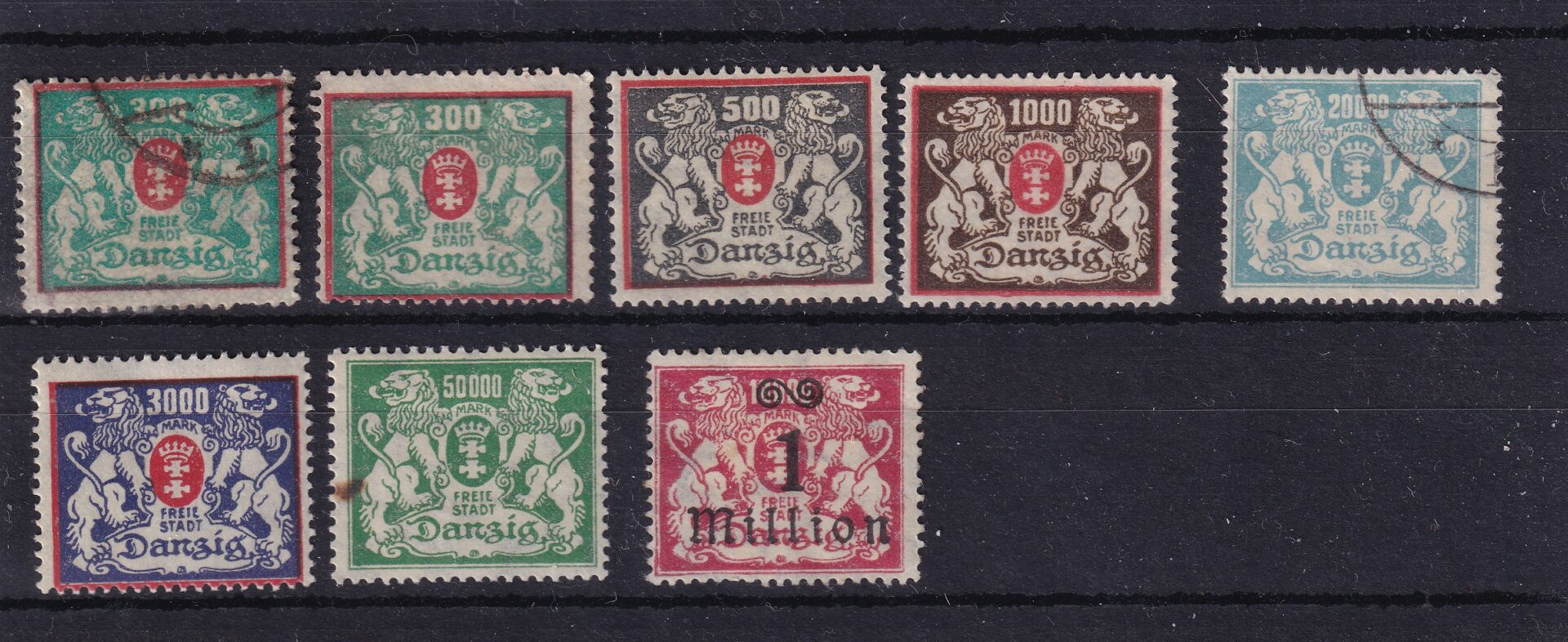 Frimærker Stamps Danzig