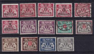 Frimærker Stamps Danzig