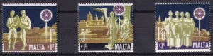 Malta 1969 – Milied (Jul) – komplet semi-postal sæt