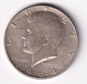 Mønt USA Half Dollar 1964