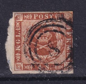 Danmark – 4 Skilling – Klassisk Våbentype