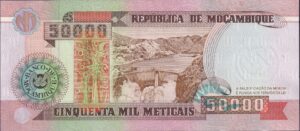 Mozambique 50.000 Meticais (1993) – Ubrugt (UNC)