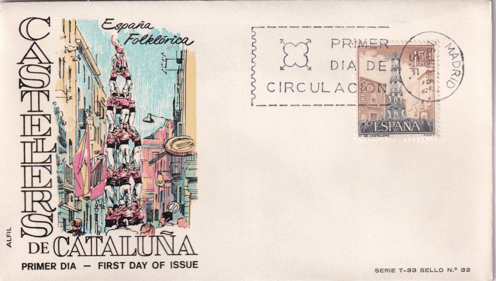 Spanien – Castellers de Cataluña FDC (España Folklórica)