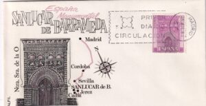 Spanien – Sanlúcar de Barrameda FDC (España Monumental)