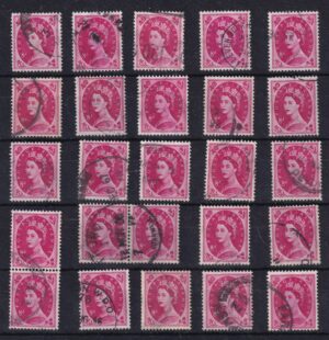 Storbritannien – Dronning Elizabeth II, 8 Pence (Wilding-udgaven)