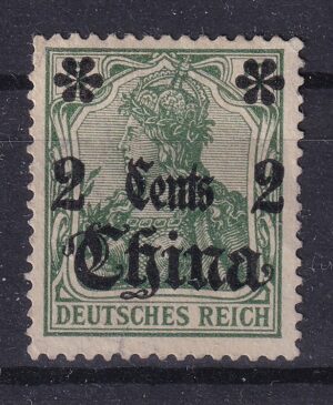Deutsches Reich – Kina 2 Cents – Germania