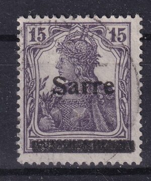 Saar – Sarre – Germania 15 Pfennig