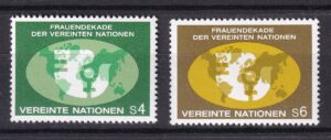 FN Wien – Kvindeårtiet 1976 – 4 og 6 schilling