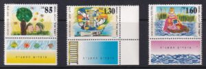 Israel 1994 – Bibelske fortællinger – Komplet serie med tabs