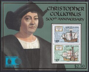 New Zealand 1992 – Christopher Columbus – 500-året for opdagelsen af Amerika