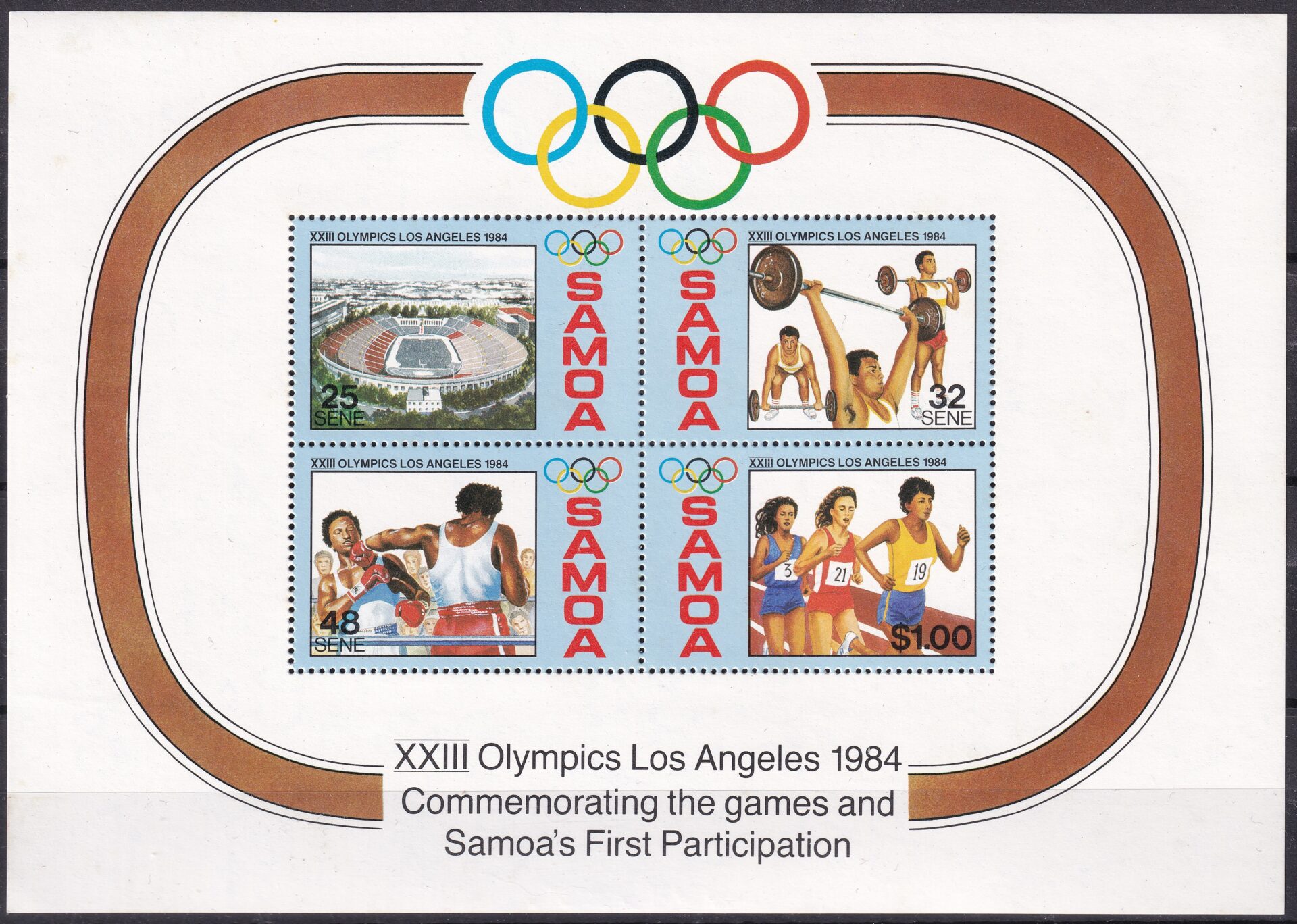 Samoa – OL i Los Angeles 1984